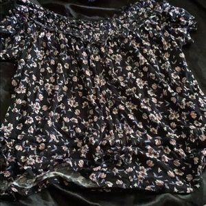 Off the shoulder shirt